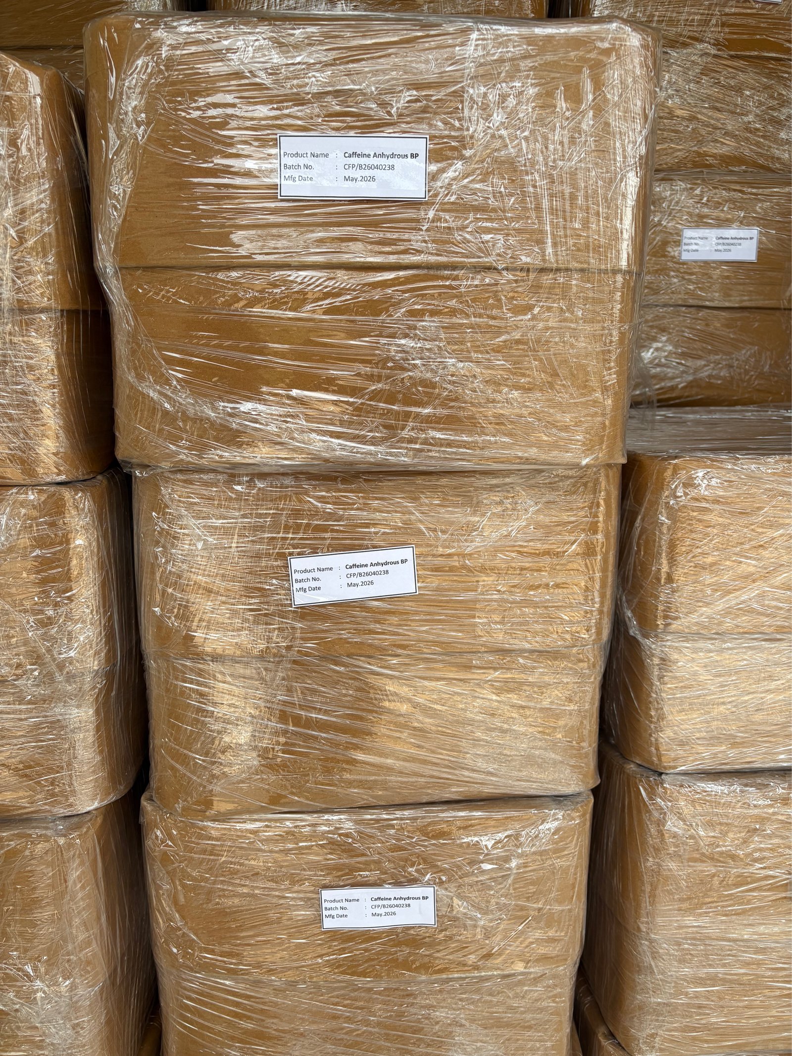 Caffeine Anhydrous — JPM Pharma Mumbai